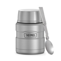 Купить Термос для еды Thermos с ложкой SK3000 MMS (0,47 литра), стальной арт. 562869
