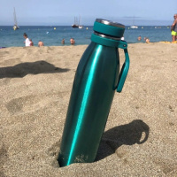 Купить Термобутылка Thermocafe by Thermos Bolino2 (0,75 литра), голубая арт. 158529