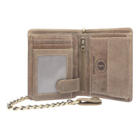 Купить Бумажник Klondike Wayne Bear, коричневый, 10,5x12,5 см арт. KD1019-02