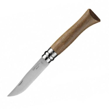 Купить Нож Opinel №6, нержавеющая сталь, ореховая рукоять в картонной коробке 002025 арт. 002025