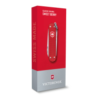 Купить Нож-брелок VICTORINOX Classic SD Alox Colors "Sweet Berry", 58 мм, 5 функций, красный арт. 0.6221.201G