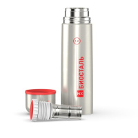 Купить Термос Biostal (1,2 литра) пробка с ситечком, стальной арт. NX-1200Z