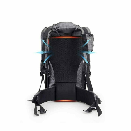 Купить Рюкзак Naturehike NH20BB113 40 л + 5 л походный  черный, 6927595765401 арт. 6927595765401
