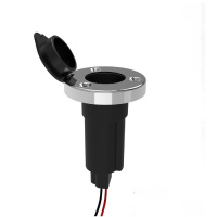 Купить Основание для вставных огней нержавеющая сталь, пластик арт. B011500-SS