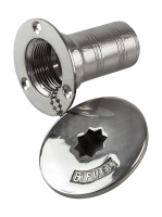 Купить Горловина заливная для бензина; шланг 38 мм ; нерж. сталь; под ручку лебедки арт. 860