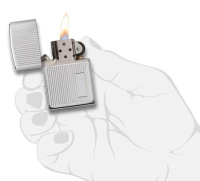 Купить Зажигалка ZIPPO Classic с покрытием High Polish Chrome, латунь/сталь, серебристая, 38x13x57 мм арт. 350