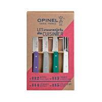 Купить Набор ножей Opinel Les Essentiels Art deco, нержавеющая сталь, (4 шт./уп.), 001939 арт. 001939