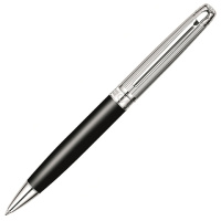 Купить Caran d’Ache Leman - Bicolor Black Lacquer SP, шариковая ручка, F арт. 4789.289