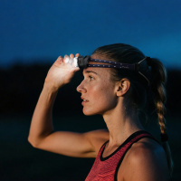 Купить Фонарь Fenix налобный HL17R черный RGB арт. HL17Rbk