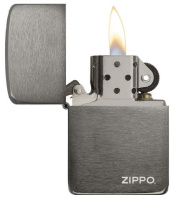 Купить Зажигалка ZIPPO 1941 Replica ™ с покрытием Black Matte, латунь/сталь, чёрная, матовая, 38x13x57 мм арт. 24485