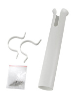 Купить Подставка под удочку белая с кронштейнами в комплекте арт. CFRH702W