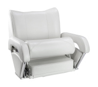 Купить Кресло с перекидной спинкой и болстером Twin 46 Flip Up, обивка белый винил арт. 15102W-MR