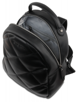 Купить Рюкзак женский Bugatti Cara, чёрный, полиуретан, 25,5х11х27,5 см, 7 л арт. 49615101