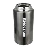 Купить Термос для еды Biostal (0,75 литра), с ложкой, серый арт. NTS-750V