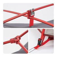 Купить Палатка  Naturehike Star-river 2 NH17T012-T двухместная сверхлегкая с ковриком, серо-черная, 6927595716489 арт. 6927595716489