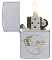Купить Зажигалка ZIPPO Classic с покрытием Satin Chrome™, латунь/сталь, серебристая, матовая, 38x13x57 мм арт. 29412