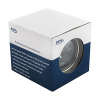 Купить Указатель давления масла 0-5 бар; черный циферблат; нержавеющий ободок; д. 52 мм арт. JMV00308_KY15000