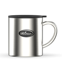 Купить Кружка Biostal (0,45 литра) c металлической ручкой и крышкой арт. NM-450C