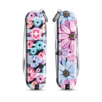 Купить Нож-брелок VICTORINOX Classic "Dynamic Floral", 58 мм, 7 функций арт. 0.6223.L2107