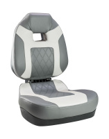 Купить Кресло складное мягкое FISH PRO II с высокой спинкой, цвет черный/серый (упаковка из 2 шт.) арт. 1041483_pkg_2