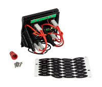 Купить Панель бортового питания 3 переключателя; USB зарядка; индикация арт. C91359LED