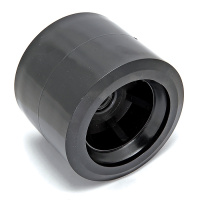 Купить Ролик подкильный 110мм, черный пластик арт. C11230