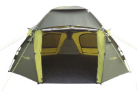 Купить Шатёр автомат Cosmos 600 Solar Control, цвет: khaki / yellow-mustard, World of Maverick арт. M-LWS-014