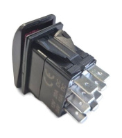 Купить Переключатель трехпозиционный ON-ON-ON 12 В/20А 8Р (упаковка из 10 шт.) арт. MRA6BRB11_pkg_10