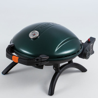 Купить Газовый гриль O-GRILL  900MT bicolor black-green + адаптер А арт. 900MT_GREEN