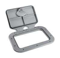 Купить Люк смотровой Classic 275 х 375 мм, серый (упаковка из 15 шт.) арт. 196577-NR_pkg_15