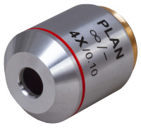 Купить Объектив планахроматический Levenhuk MED 4x/беск арт. 76074