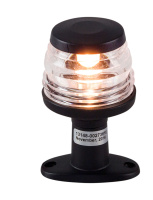 Купить Огонь топовый на стойке 4"; черный; пластиковый; 12 В; 10 Вт; Ba15d арт. LPARDFX00001