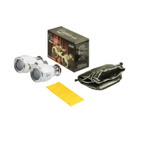 Купить Бинокль БГЦ 4*30 А02 (белый/серебро с фокусировкой) арт. 25920