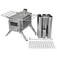 Купить Походная печь для палатки Nomad 1G 910207 Камин - 1 окно Medium, Winnerwell арт. 910207