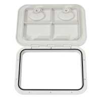 Купить Крышка рундука SEAFLO 315x440мм, белый пластик арт. SFRE1-315-440-01