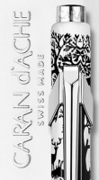 Купить Caran d’Ache Office 849 Pop Line - Totally Swiss, шариковая ручка, M арт. 849.754