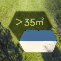 Купить Тент Naturehike Cloud Skies Tarp C2350WS010 150D 500*380 см песочный, 6927595796498 арт. 6927595796498