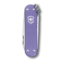 Купить Нож-брелок VICTORINOX Classic SD Alox Colors "Electric Lavender", 58 мм, 5 функций, лавандовый арт. 0.6221.223G