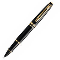 Купить Waterman Expert - Black GT, ручка-роллер, F, BL арт. S0951680
