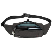 Купить Сумка WENGER MX для ношения через плечо или на поясе, серая, 100% полиэстер, 30х10х15 см, 3 л арт. 611644