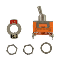 Купить Тумблер двухпозиционный ON-OFF 12 В/6А 2P арт. AN3C-101