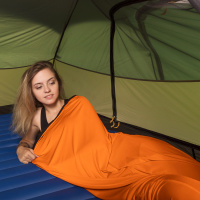 Купить Вкладыш в спальный мешок Naturehike NH17N002-D оранжевый арт. 6927595700815