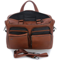 Купить Сумка Piquadro Black Square, светло-коричневая, 39х28,5х10,5 см арт. CA2849B3/CU