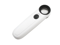 Купить Лупа 6В-1В (диам.21мм, 20х, с LED подсветкой, в футляре) арт. 22677