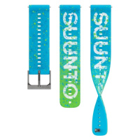 Купить Силиконовый ремешок Suunto Athletic 6 22 мм Power Blue S+M, голубой арт. SS051070000