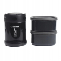 Купить Термос для еды Zojirushi SW-EZE (0,35 литра), черный с чехлом арт. SW-EZE35-BA