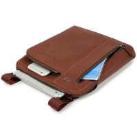 Купить Сумка Piquadro Black Square, светло-коричневая, 21,5х24,5х5 см арт. CA1816B3/CU