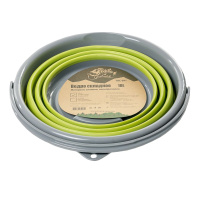 Купить Tramp ведро складное силиконовое 10л. Оливковый. арт. TRC-091