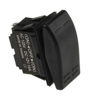 Купить Переключатель 3х поз (ON)-OFF-(ON) 12В/16А 3Р (упаковка из 25 шт.) арт. AES111851BM_pkg_25