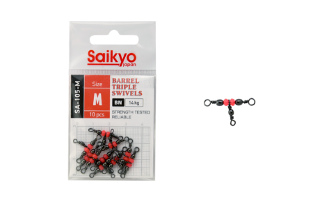 Купить Вертлюг Saikyo SA-105-M - 10 шт арт. SA-105-M